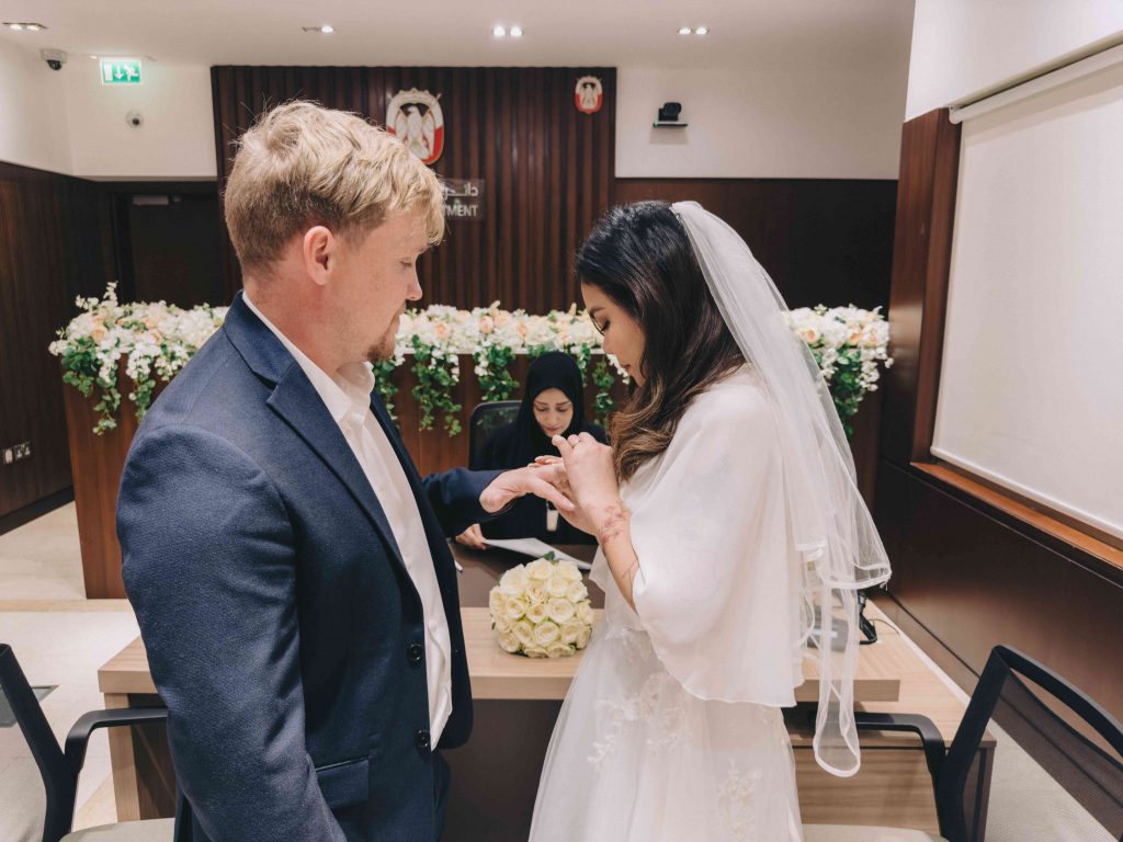 civil marriage in UAE for aussies
