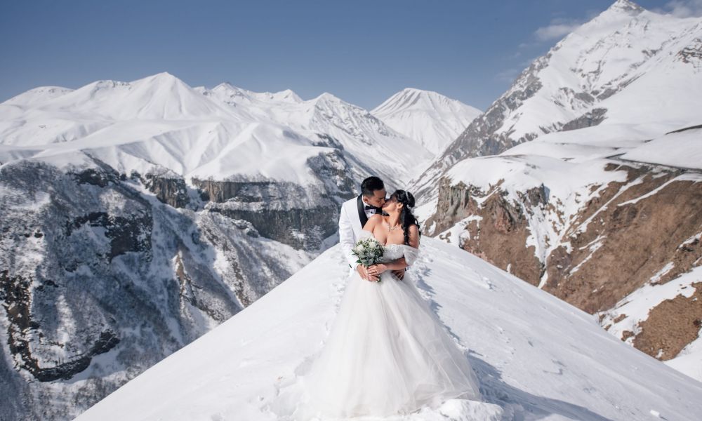 Snow Wedding in Georgia